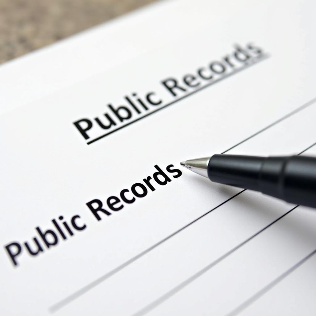 Requesting Public Records