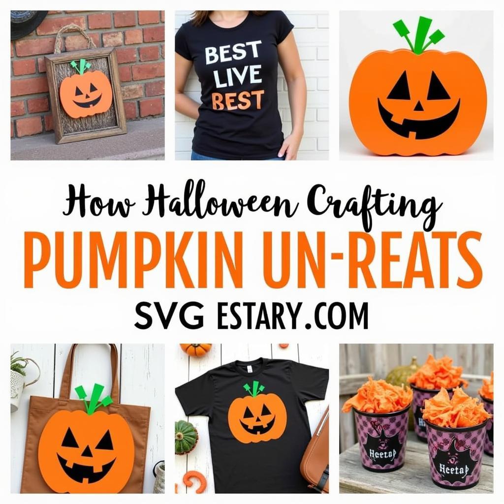 Pumpkin SVG for Halloween Crafts