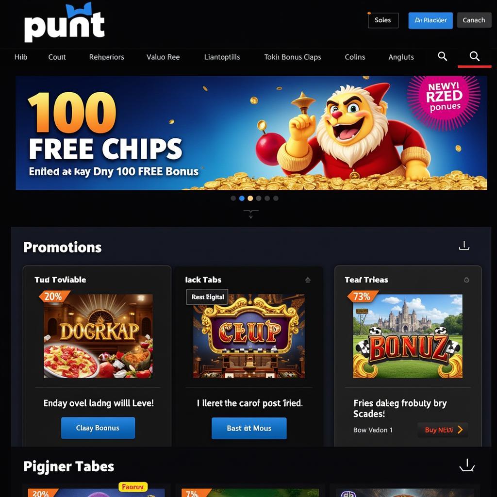 Exploring Punt Casino Promotions Page