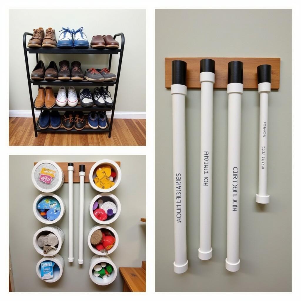 Creative PVC Pipe Storage Solutions