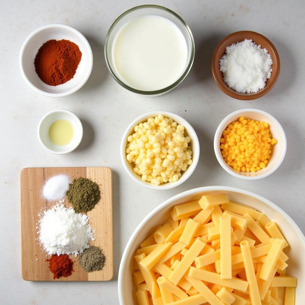 Queso Ingredients