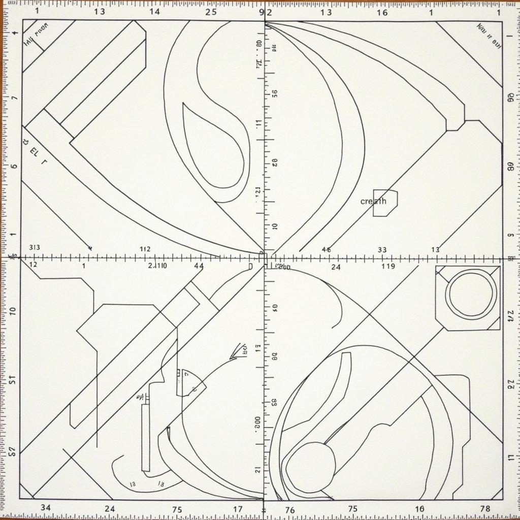 Intricate Design with Quilting Rulers