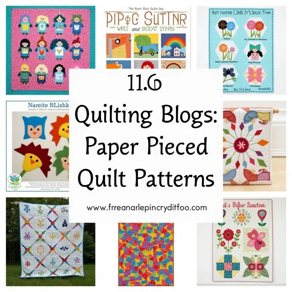 Free Paper Pieced Quilt Patterns from Quilting Blogs