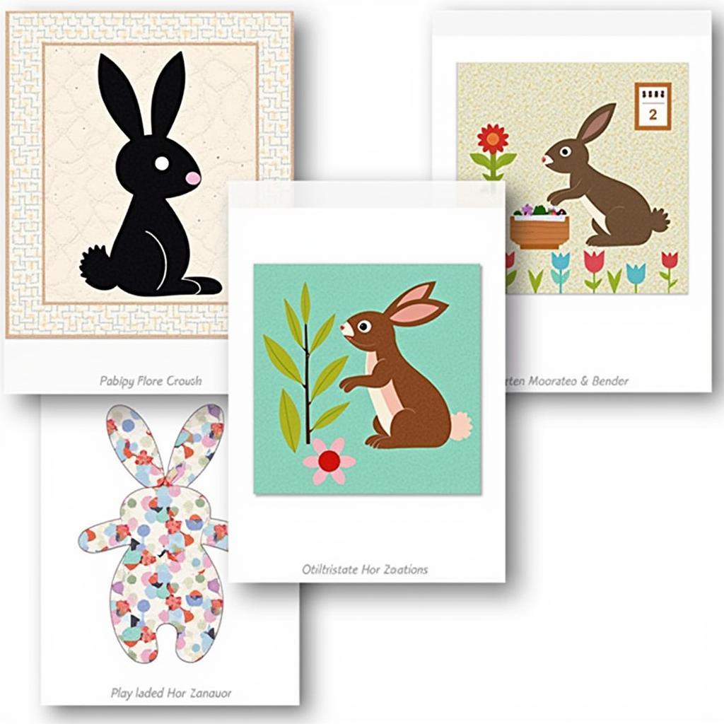 Popular Types of Rabbit Quilt Patterns 