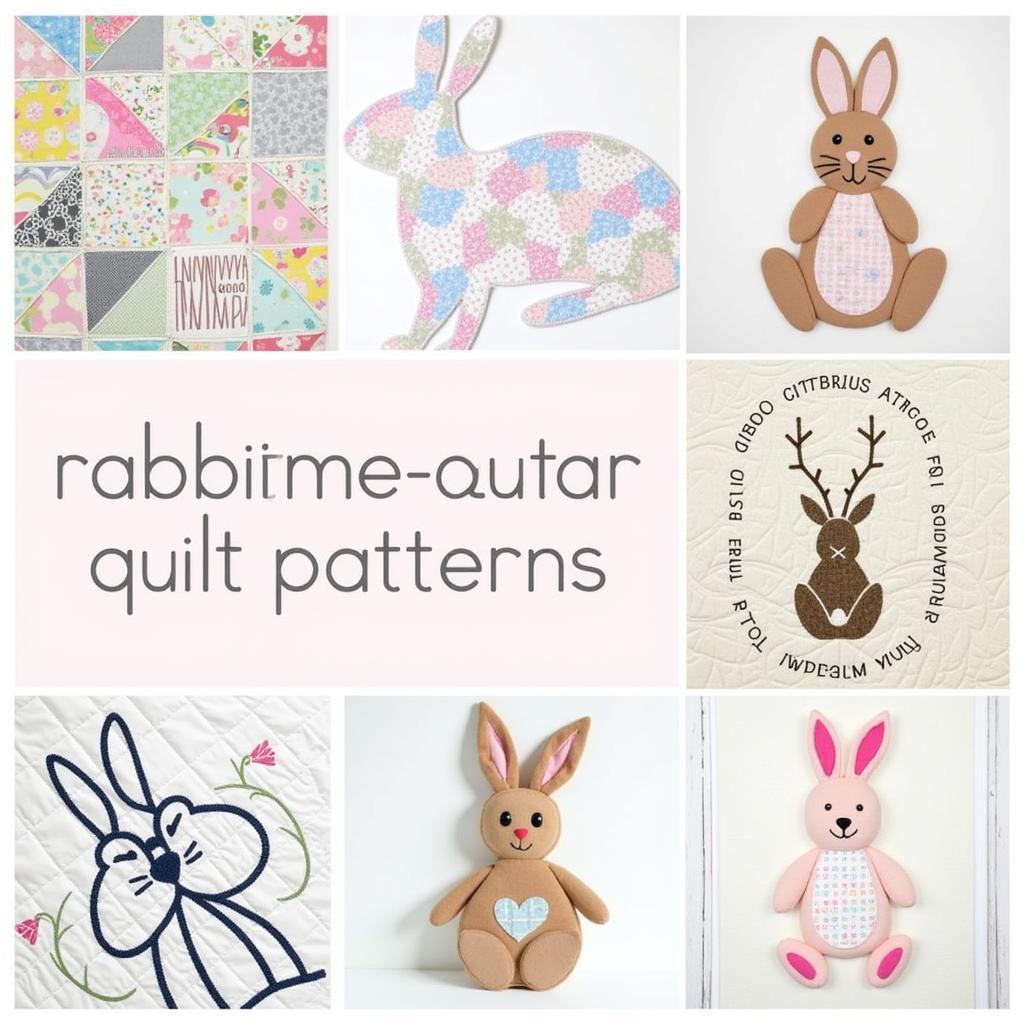 Free Rabbit Quilt Pattern Variety