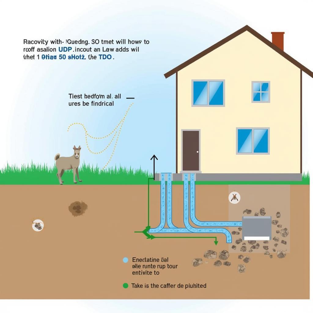 Radon Mitigation System in Action 