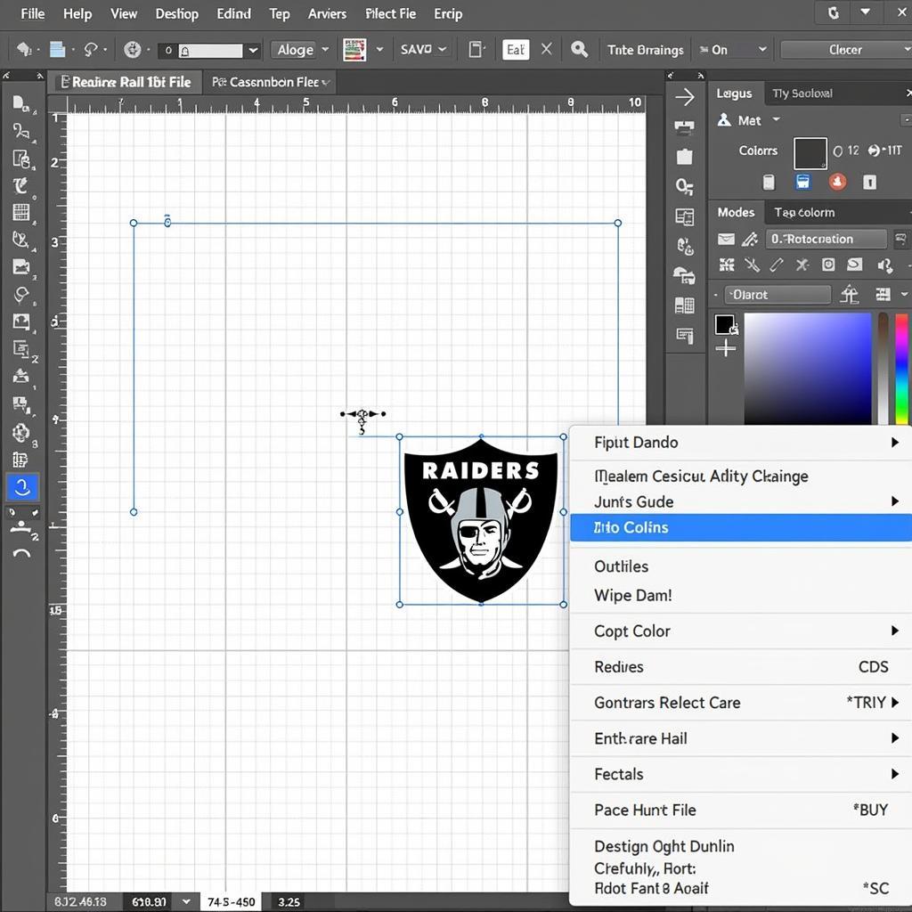 Raiders logo design software