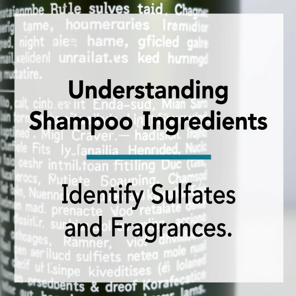 How to Read Shampoo Ingredient Lists