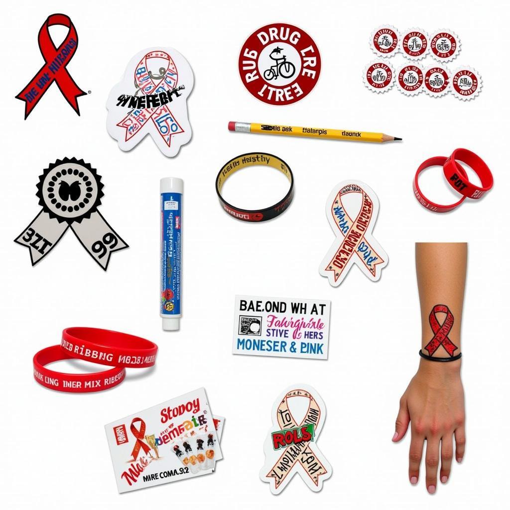 Red Ribbon Week Giveaway Ideas