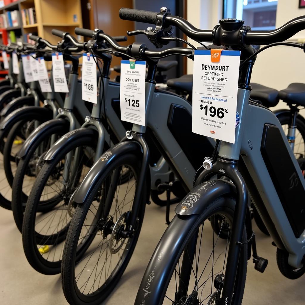 Discounted refurbished ebikes for sale