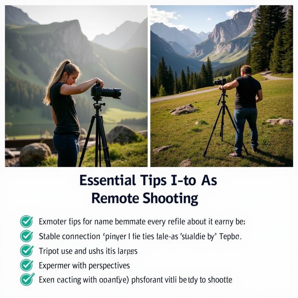 Tips for Remote Shooting