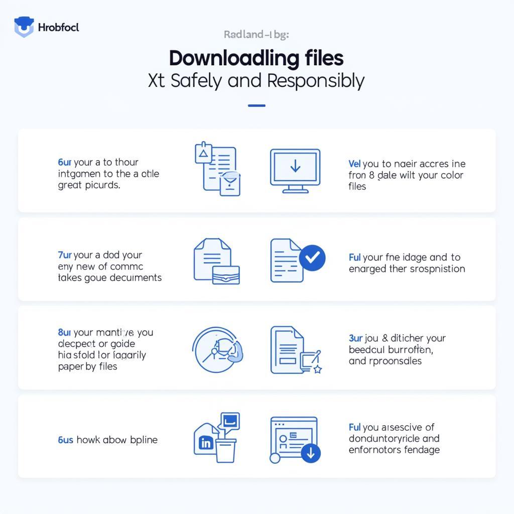 Tips for responsible downloading