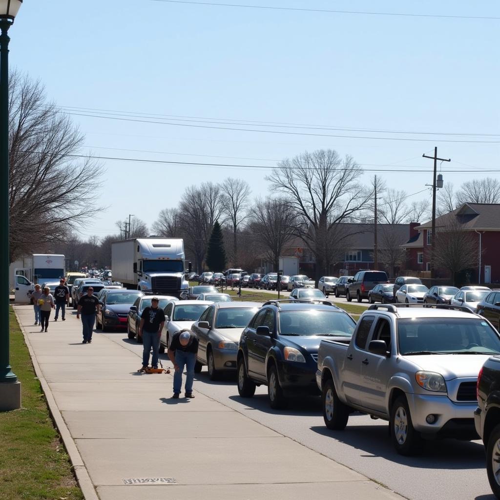 Residents Attending Richland County Free Shred Day