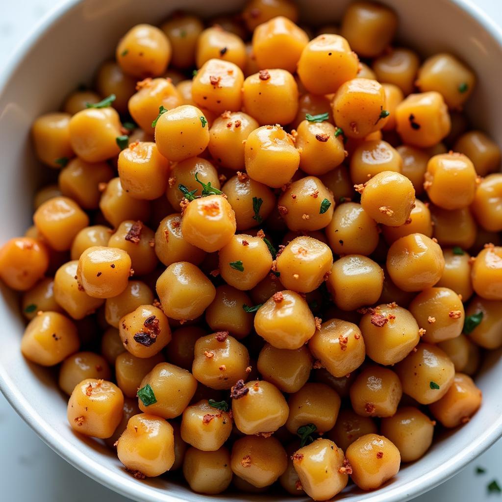 Crispy Roasted Chickpeas