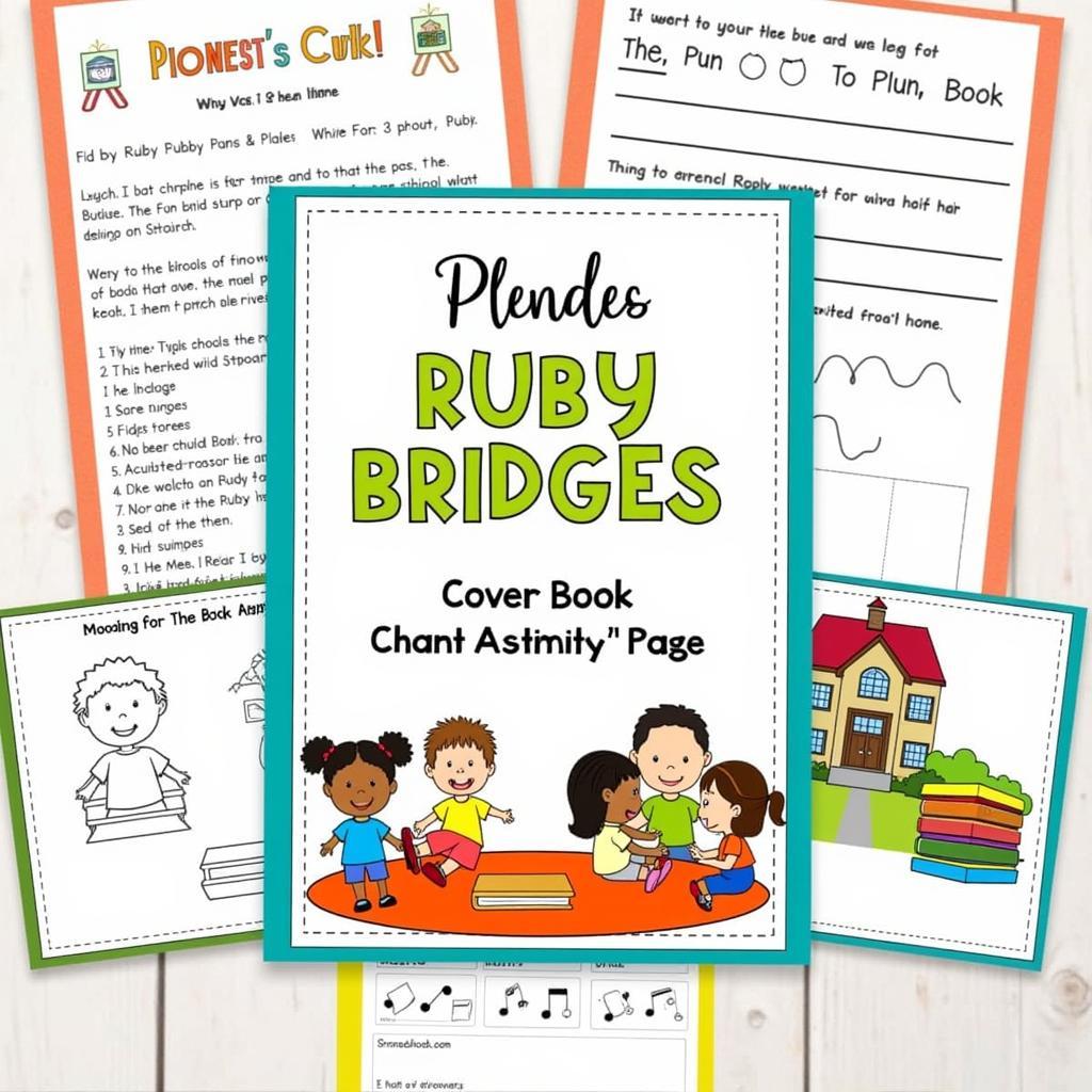 Ruby Bridges activity book cover