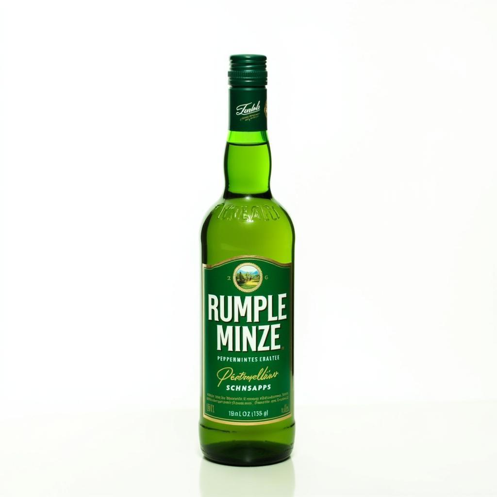 bottle of rumple minze