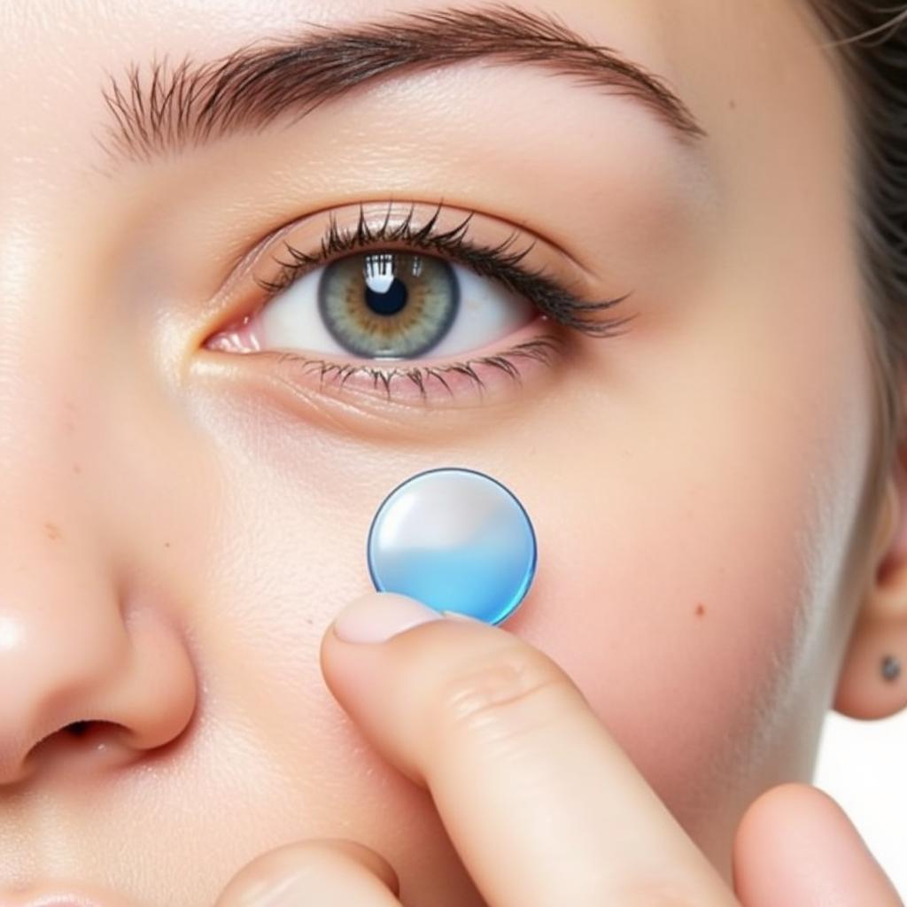 Safe Handling of Colored Contacts