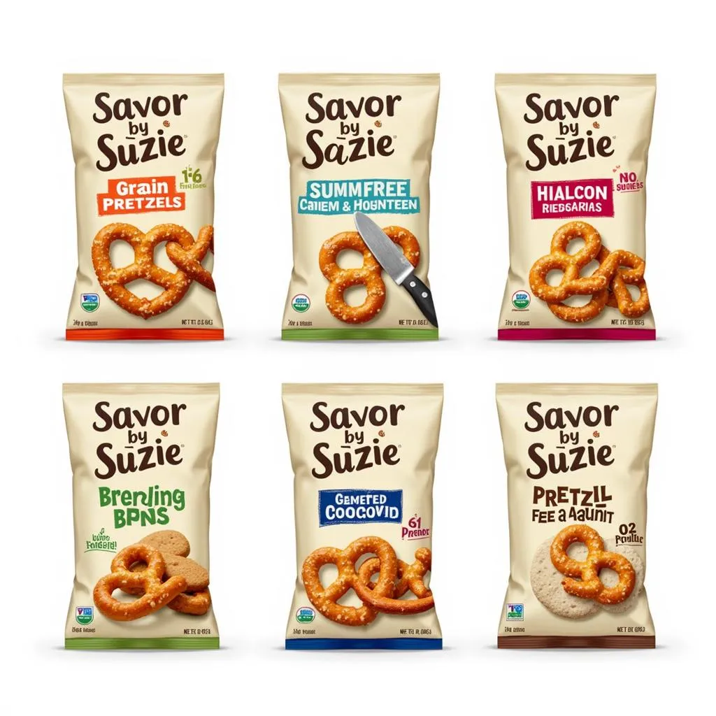 Savor by Suzie Grain-Free Pretzels