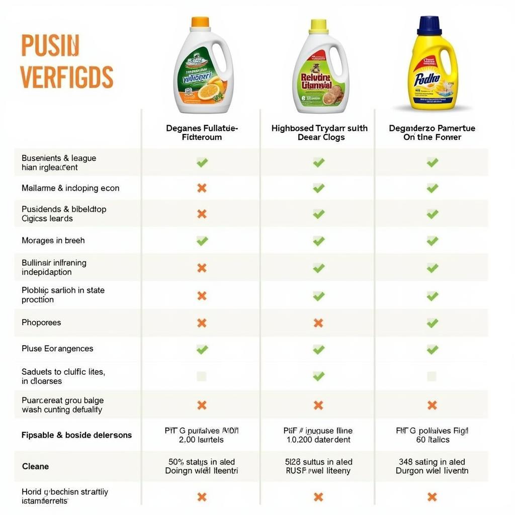 Comparing Different Scent Free Detergents