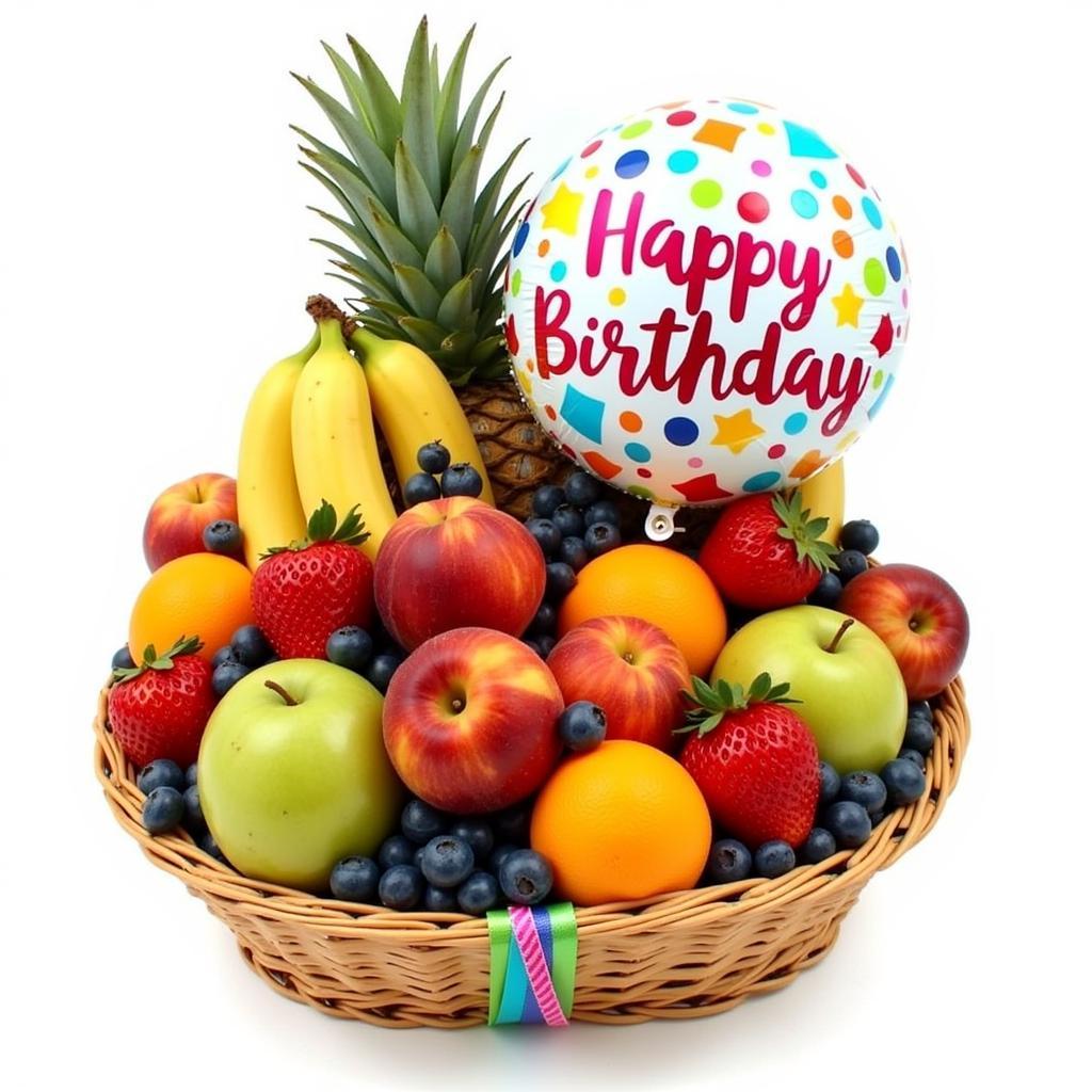 Seasonal Fruit Basket Free Delivery - Birthday Gift