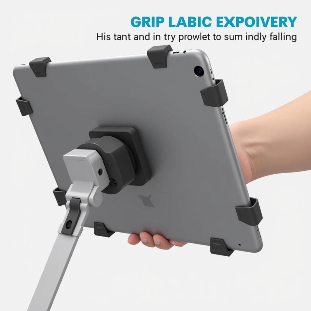 iPad Holder with Secure Grip