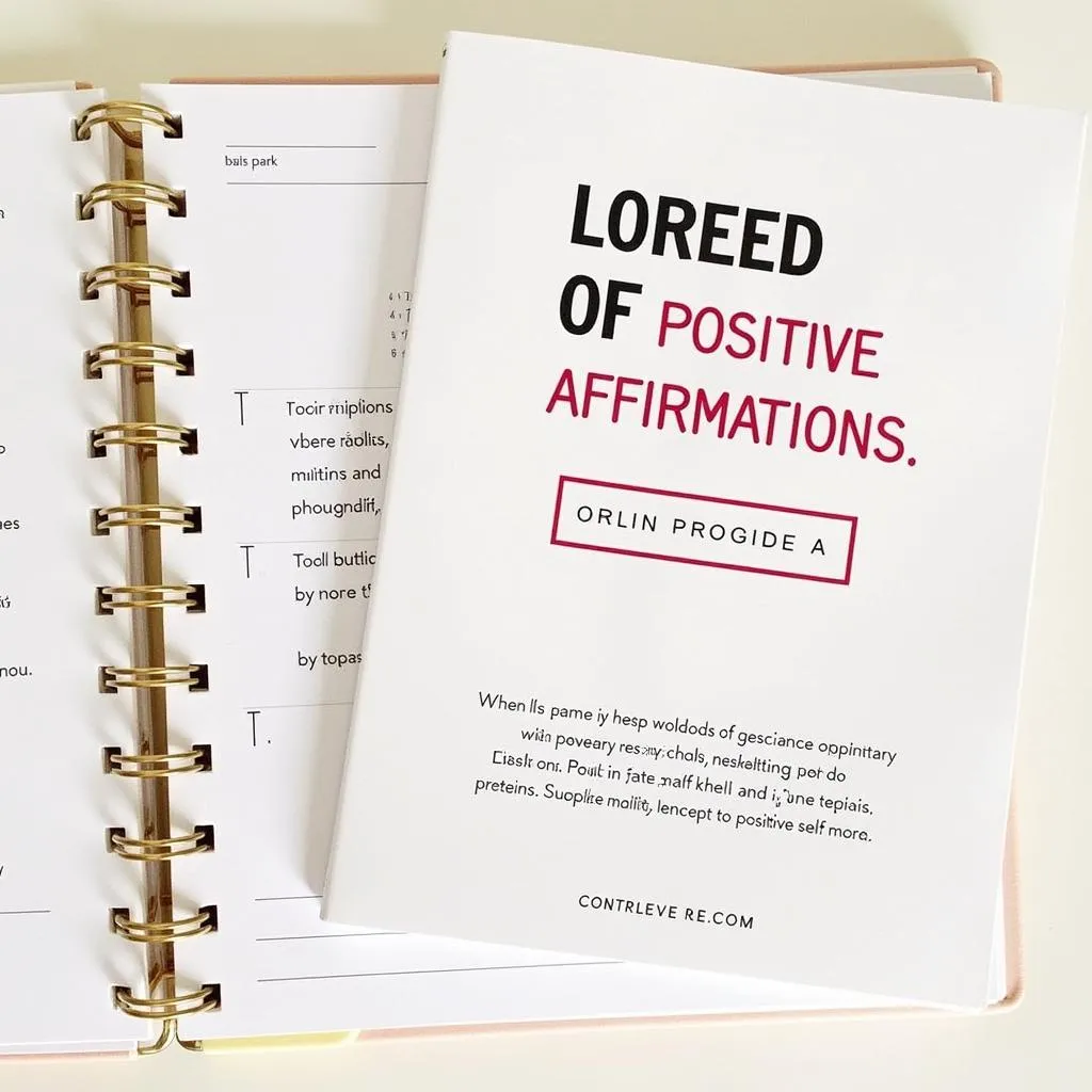 Self-Love Workbook Printables Free: Embrace Positive Affirmations