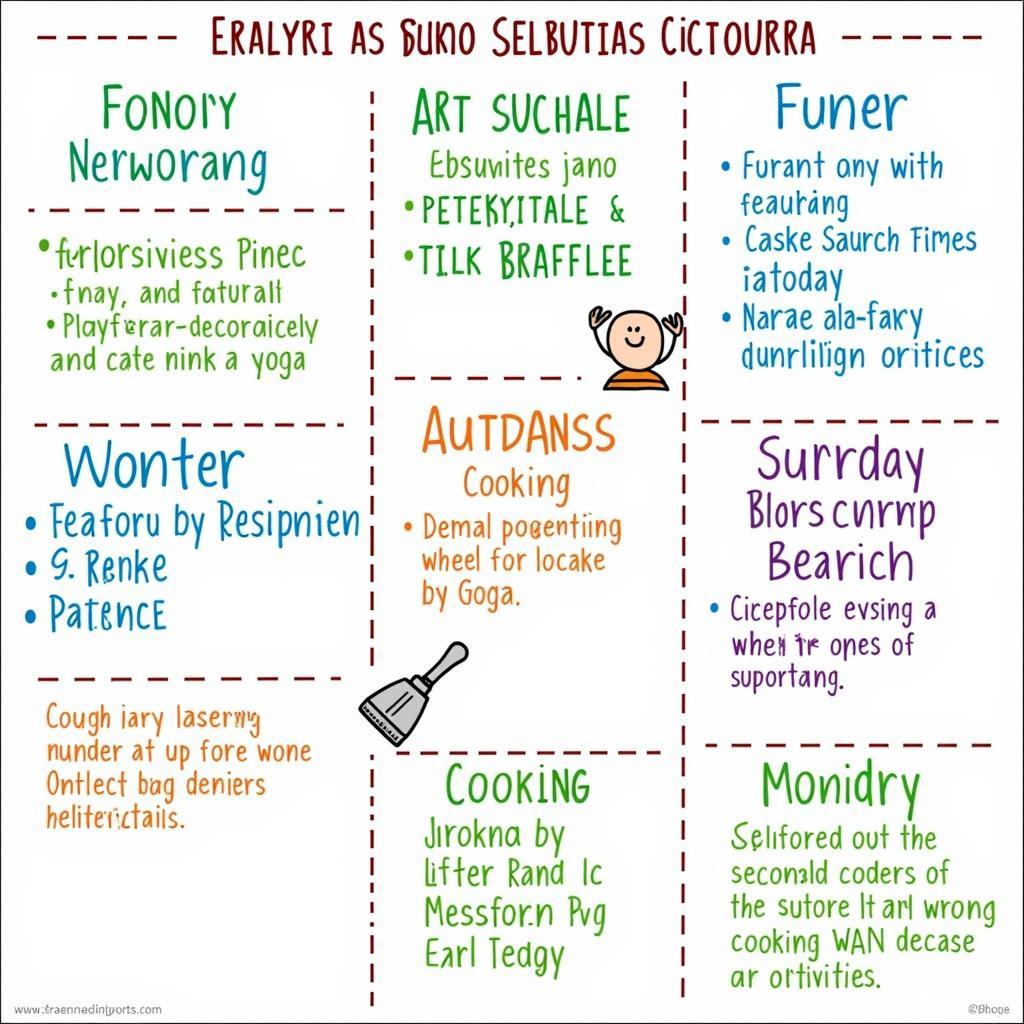 Senior Center Activities Calendar