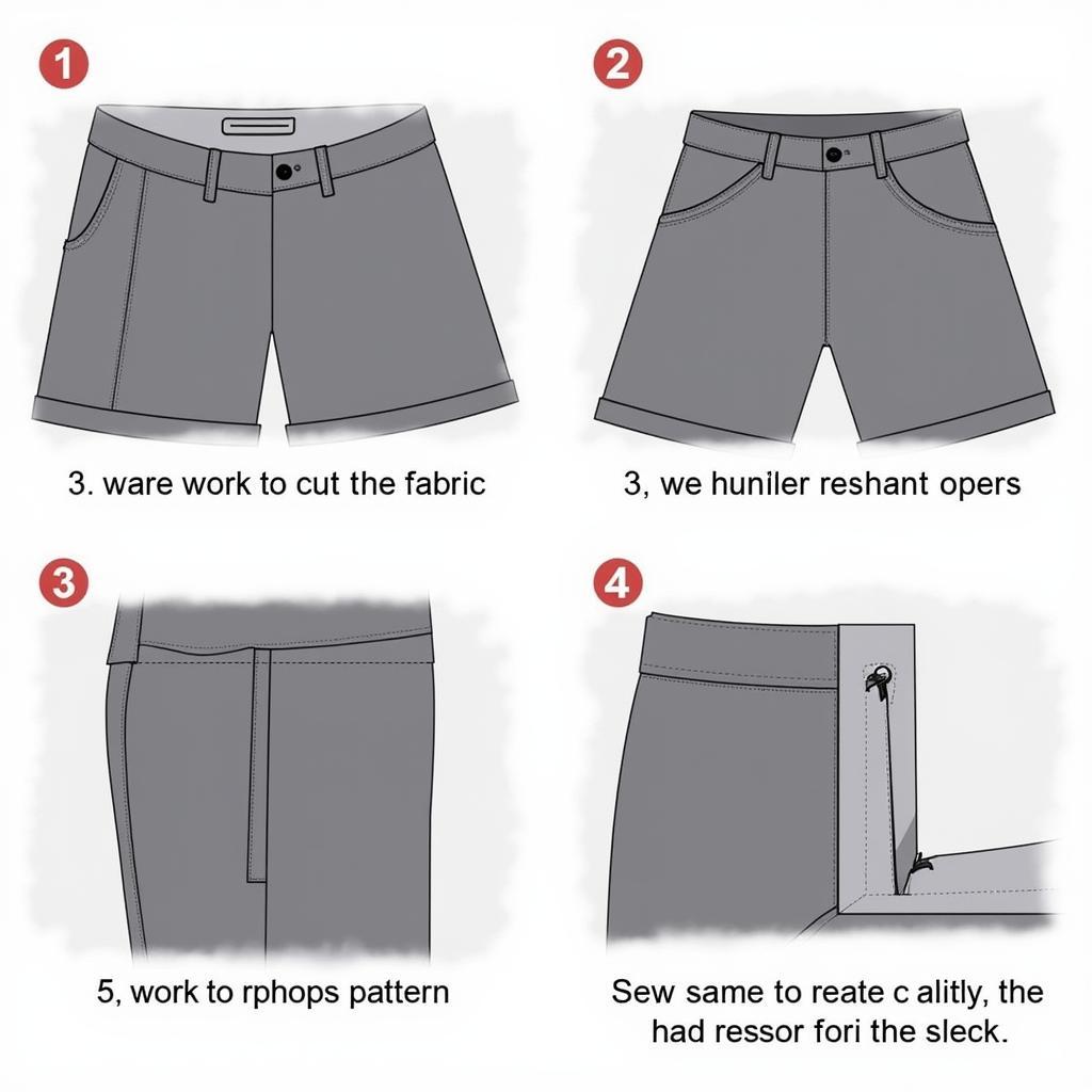 Step-by-Step Guide for Sewing Mens Shorts