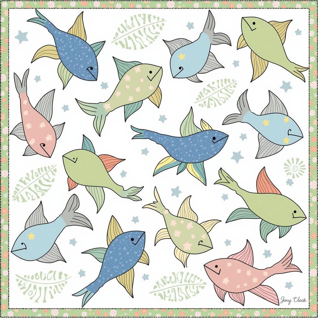 Simple Fish Quilt Pattern for Beginners