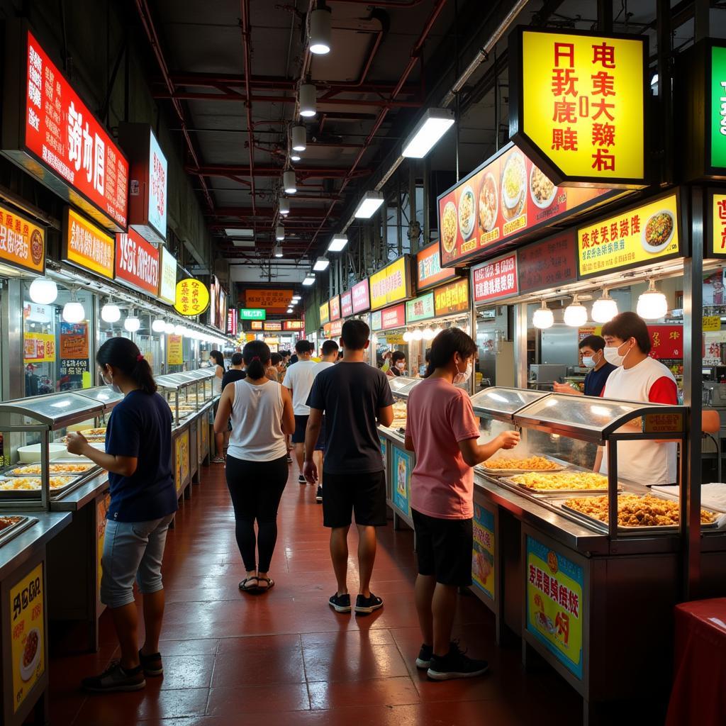 Gluten-Free Options at a Hawker Center