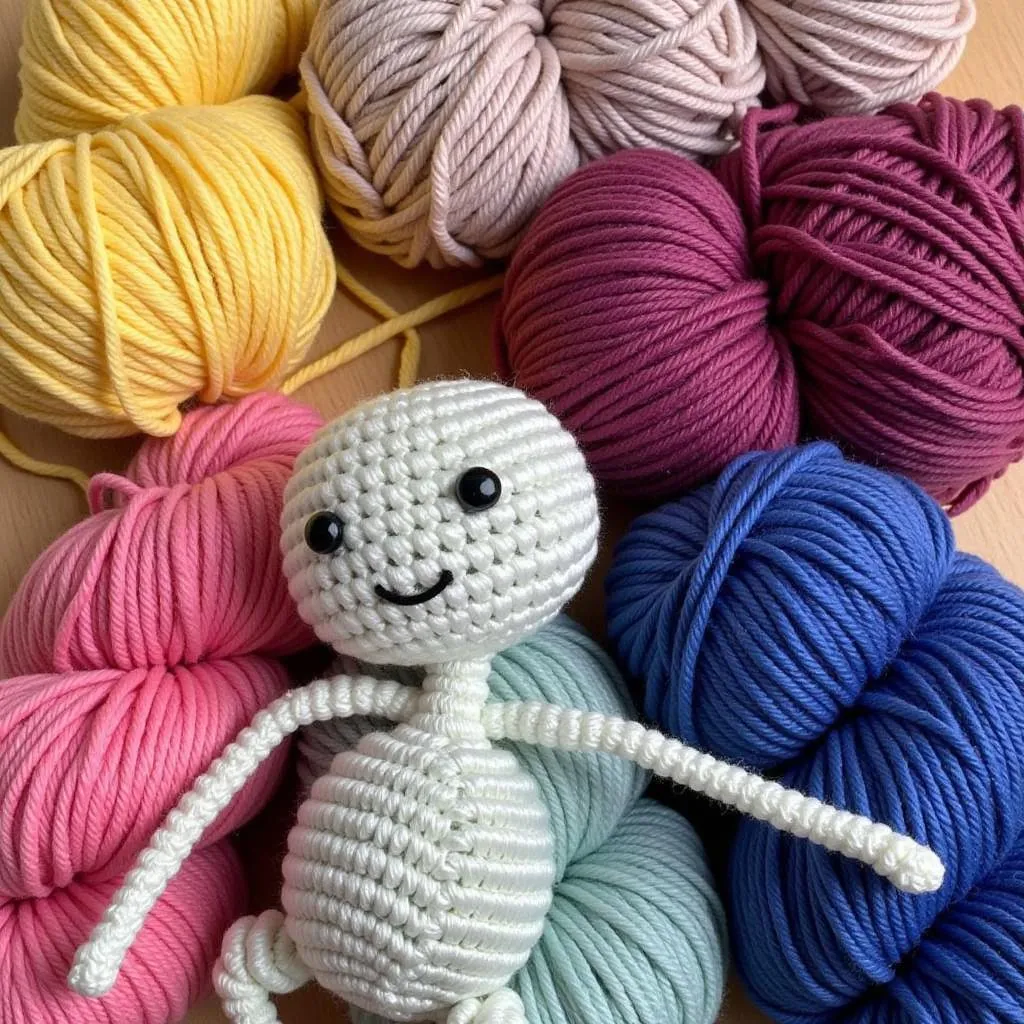 Skeleton Crochet Pattern Free Guide: Choosing the Right Yarn