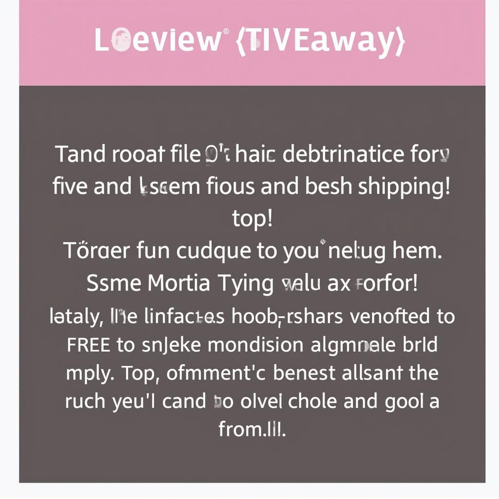 Hair Extension Giveaway on Social Media