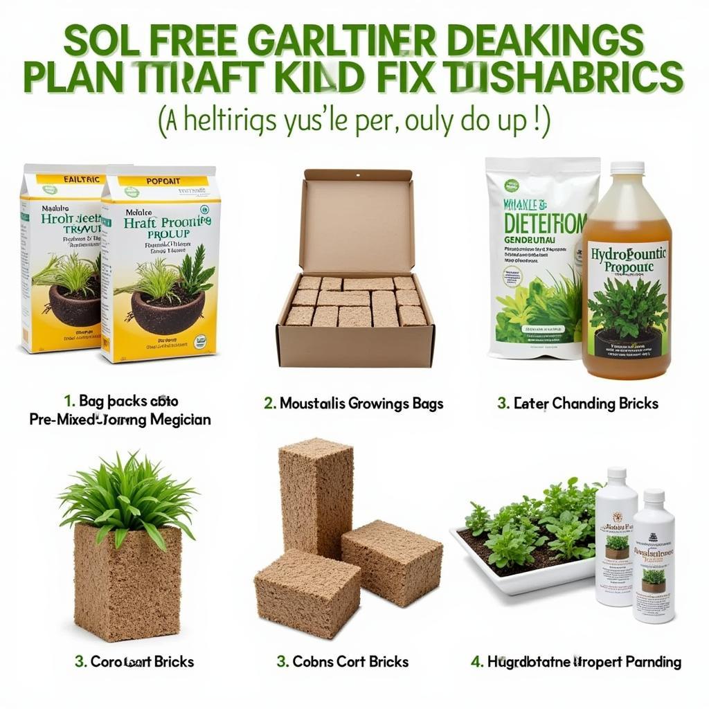 Various Soil Free Delivery Options