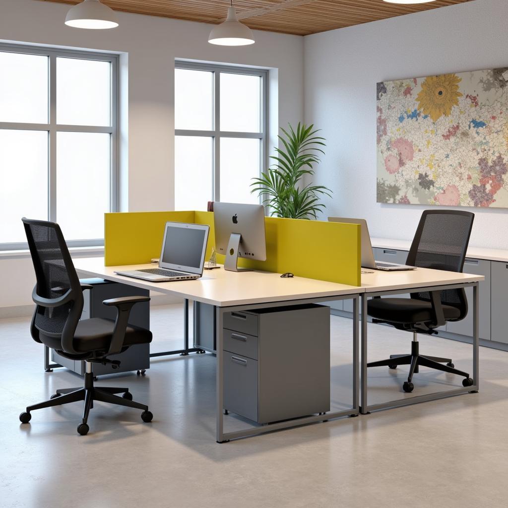 Sound-Absorbing Desk Dividers for a Quieter Workspace