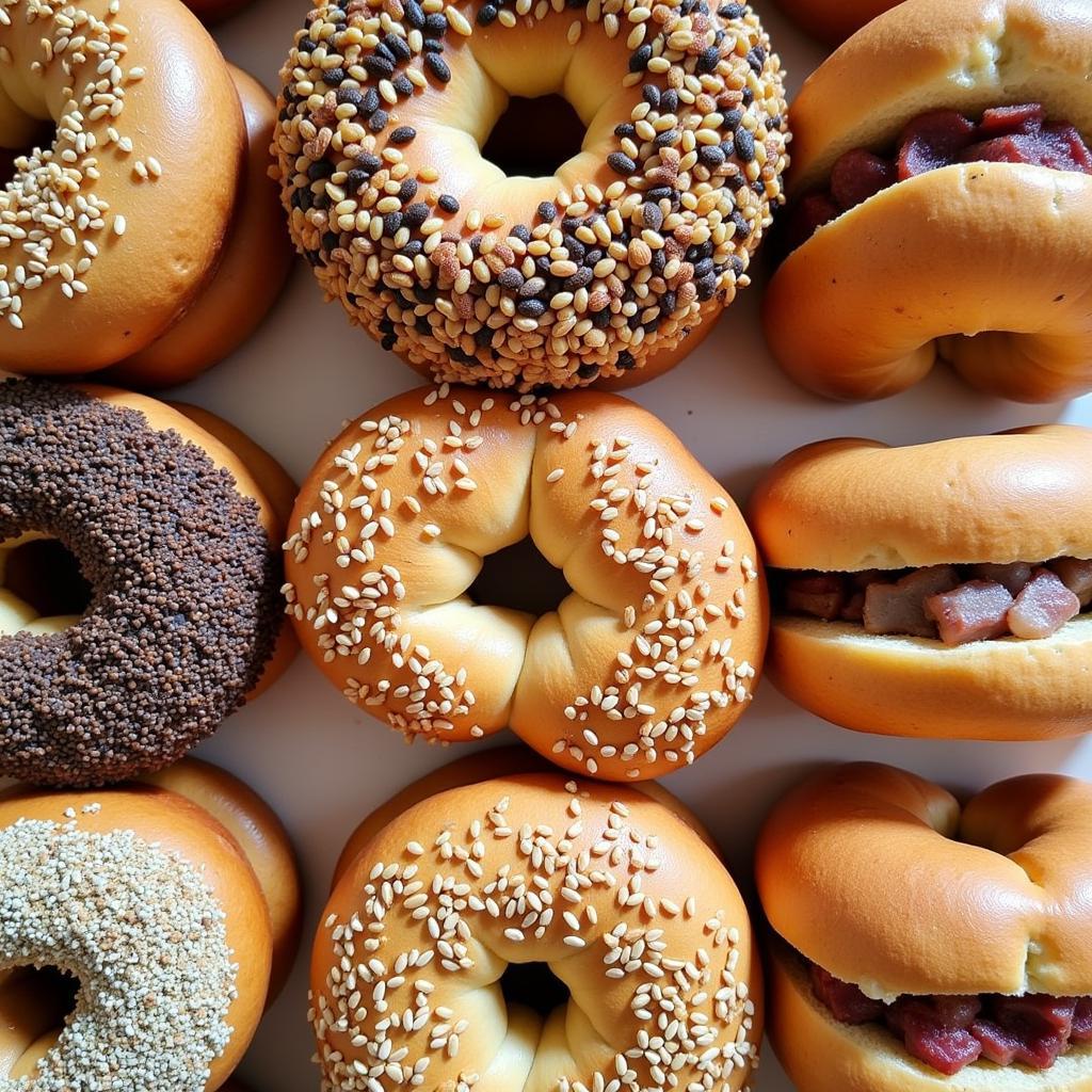 Various Soy-Free Bagels