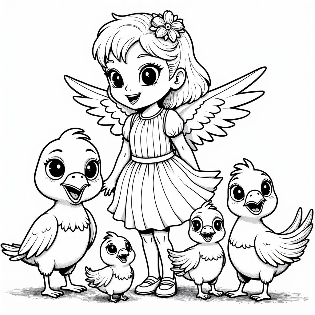 Stellaluna Coloring Pages for Kids