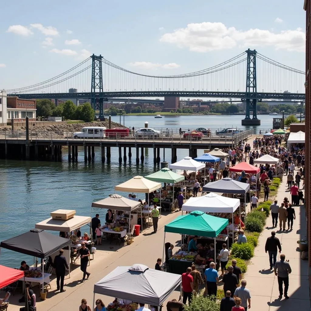 Farmers' Markets on Stockton Waterfront