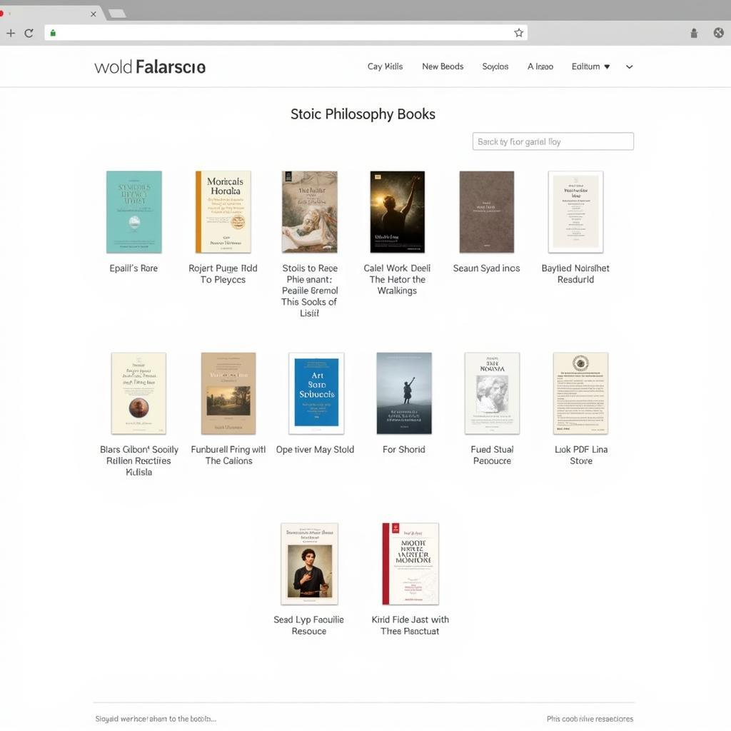 Stoic Books Online Library