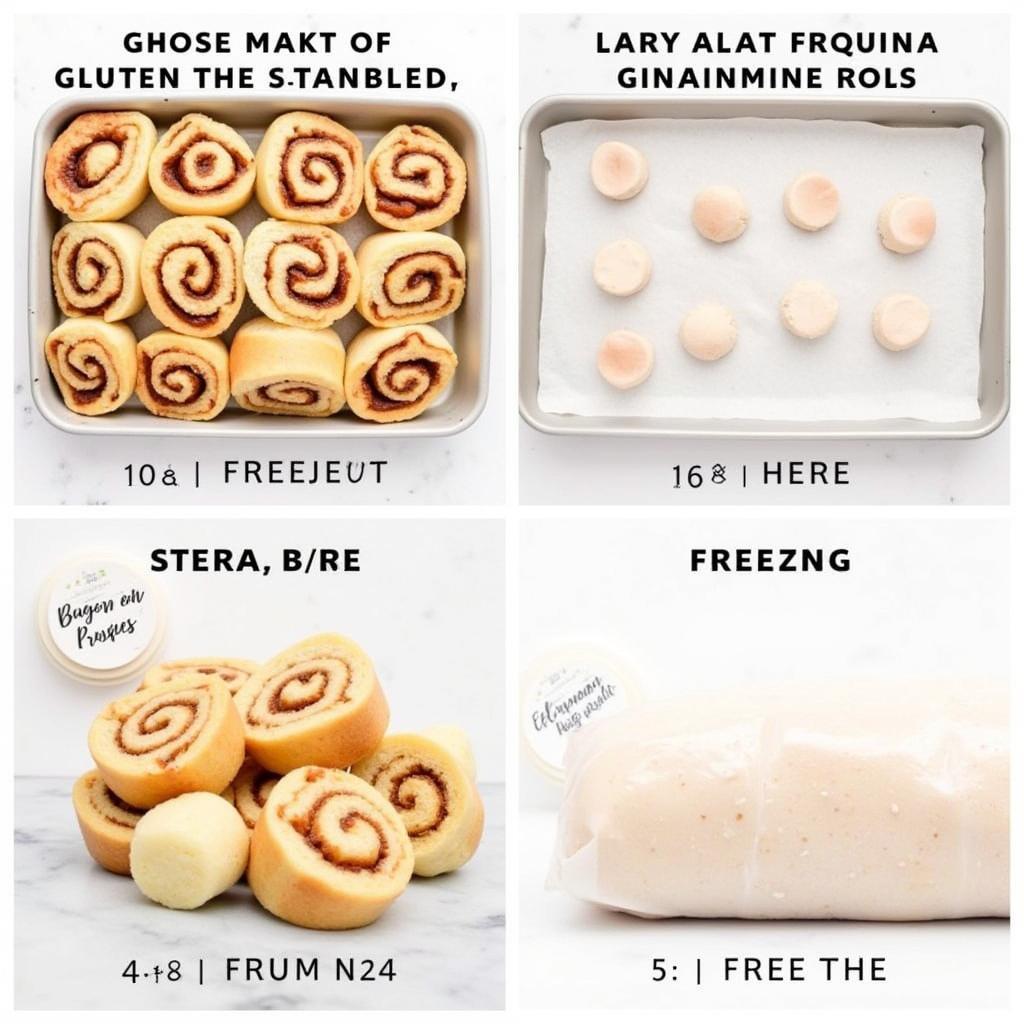 Storing Premade Gluten-Free Cinnamon Rolls