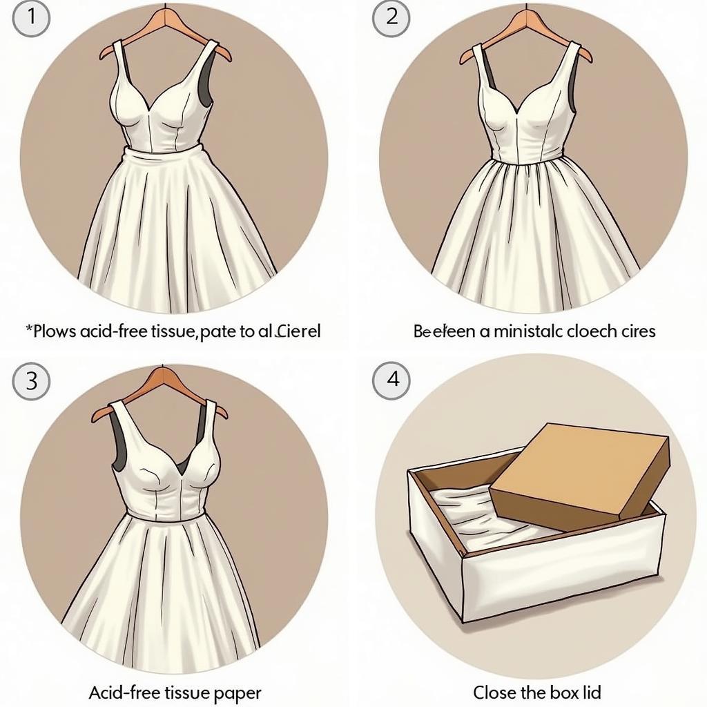 Steps to Store Your Wedding Gown in an Acid-Free Box