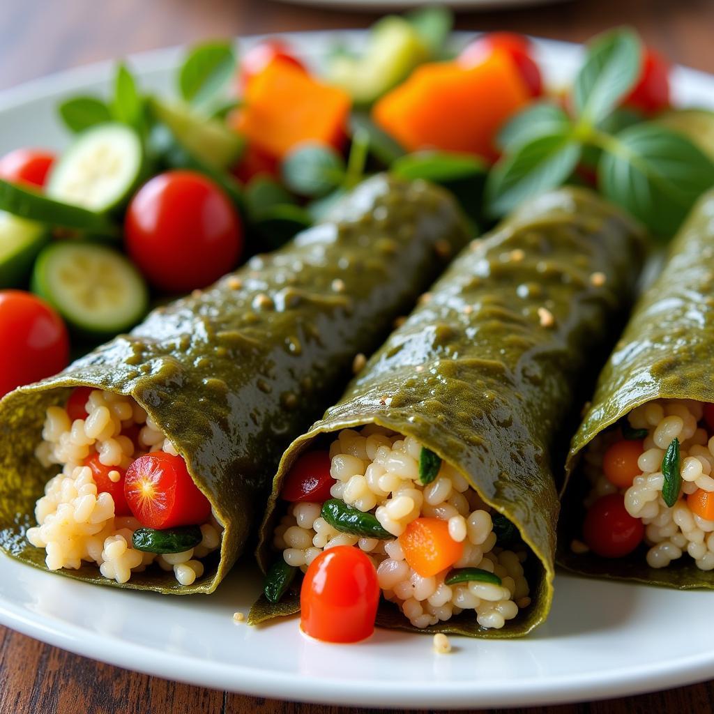 Assortment of Stuffed Grape Leaves