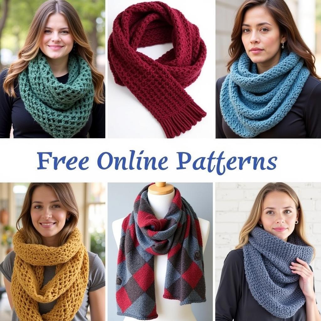 Stylish Free Knitting Machine Patterns for Scarves 