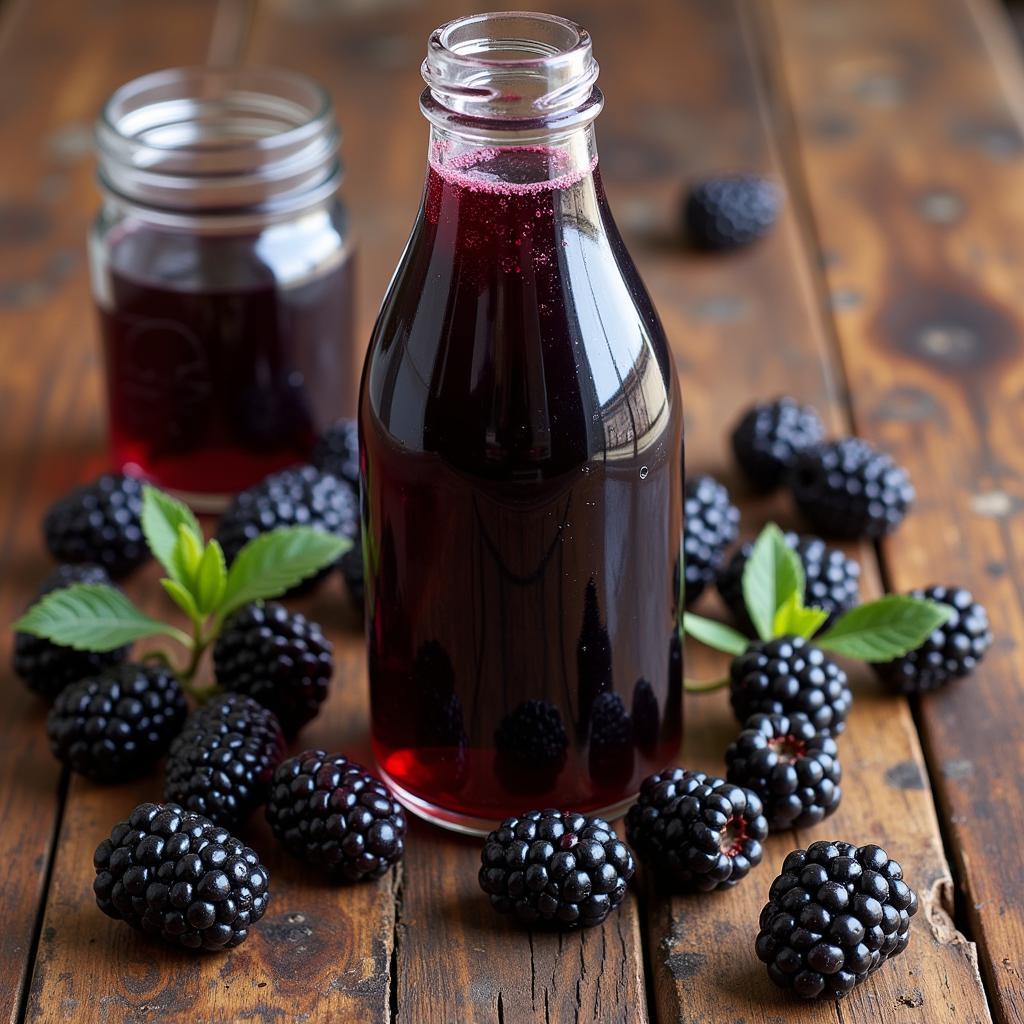 Sugar Free Blackberry Syrup Ingredients