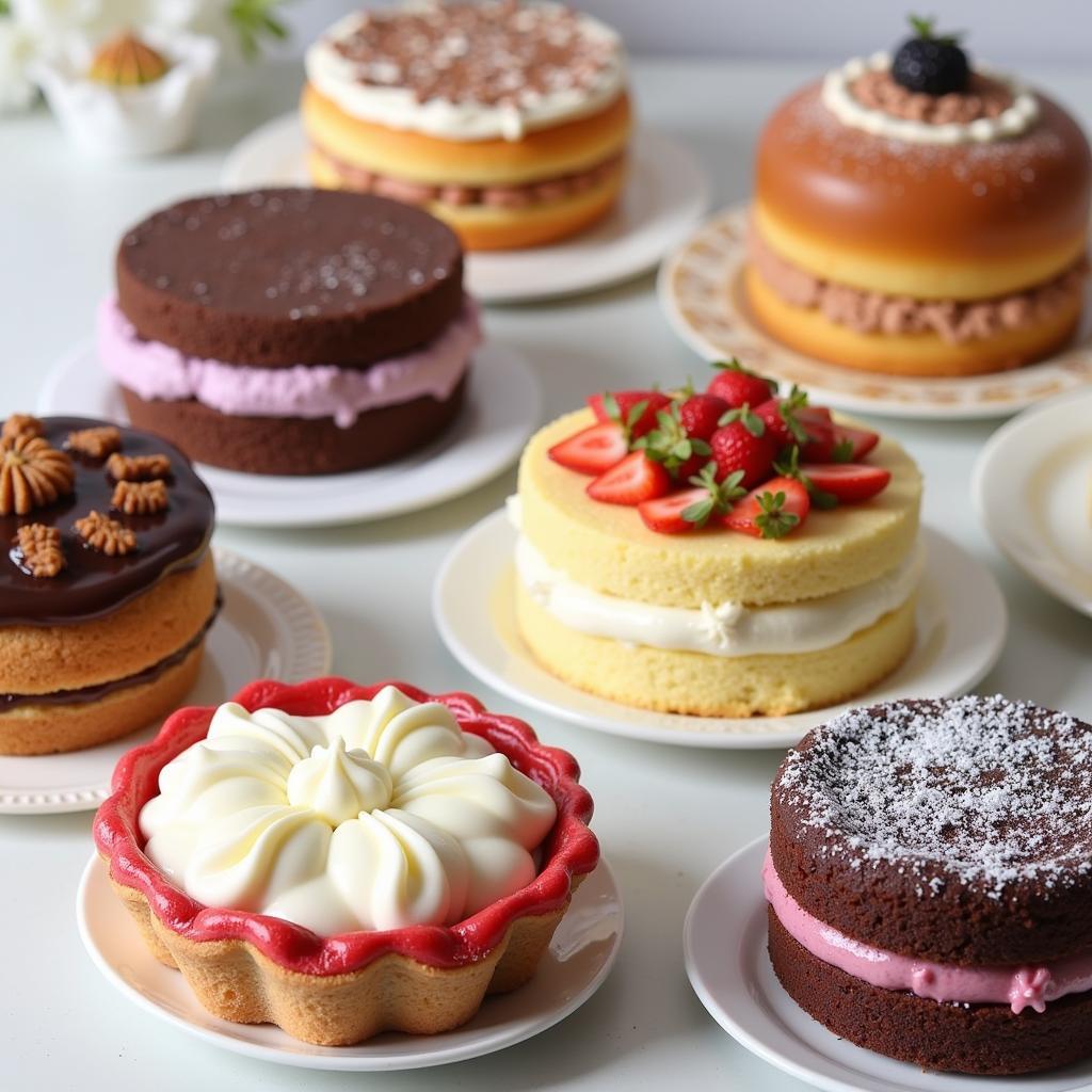 A Variety of Sugar Free Cakes