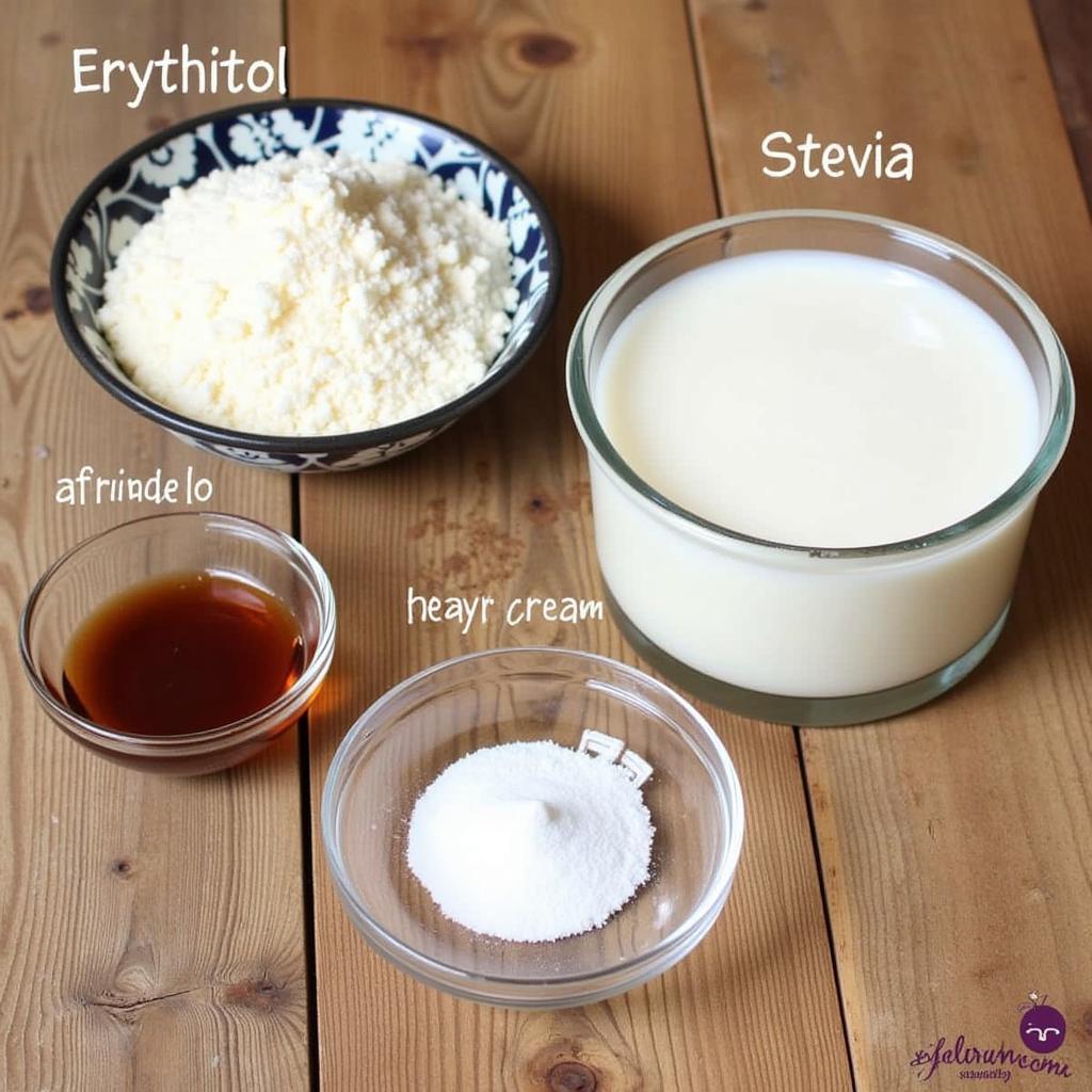 Sugar Free Caramel Creams Ingredients