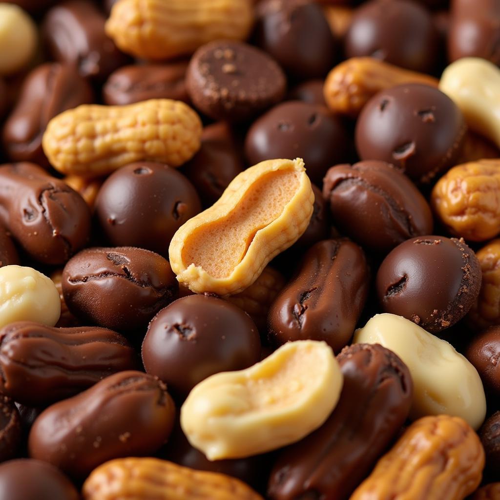 Assortment of Sugar Free Chocolate Peanuts