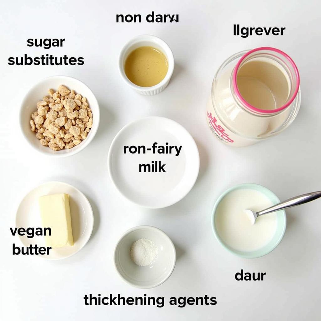 Sugar Free Dairy Free Icing Ingredients