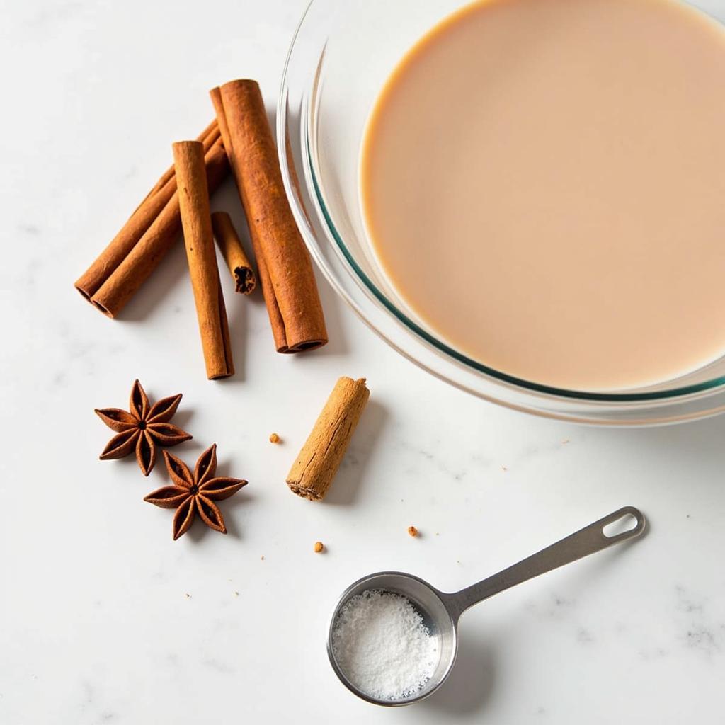 Healthy ingredients for sugar free gingerbread creamer