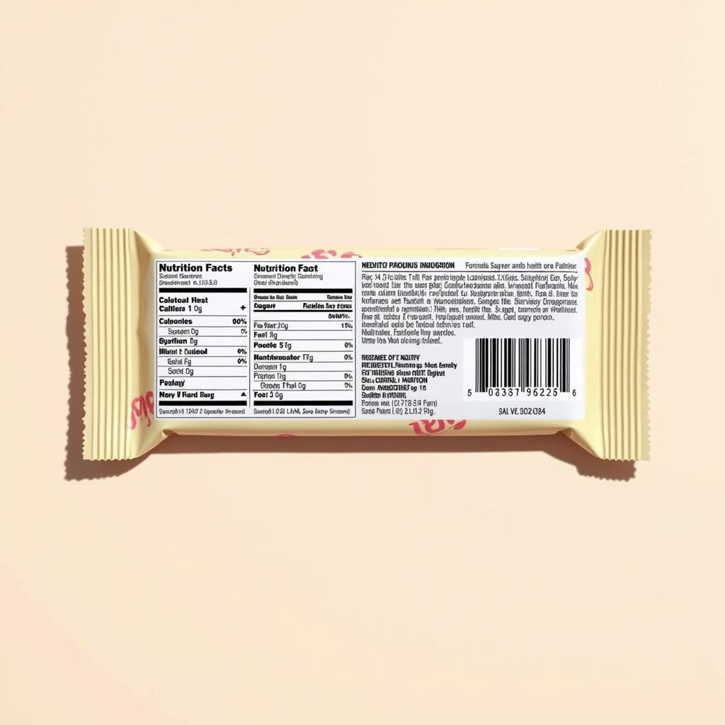 Nutritional Information of a Sugar Free Lollipop