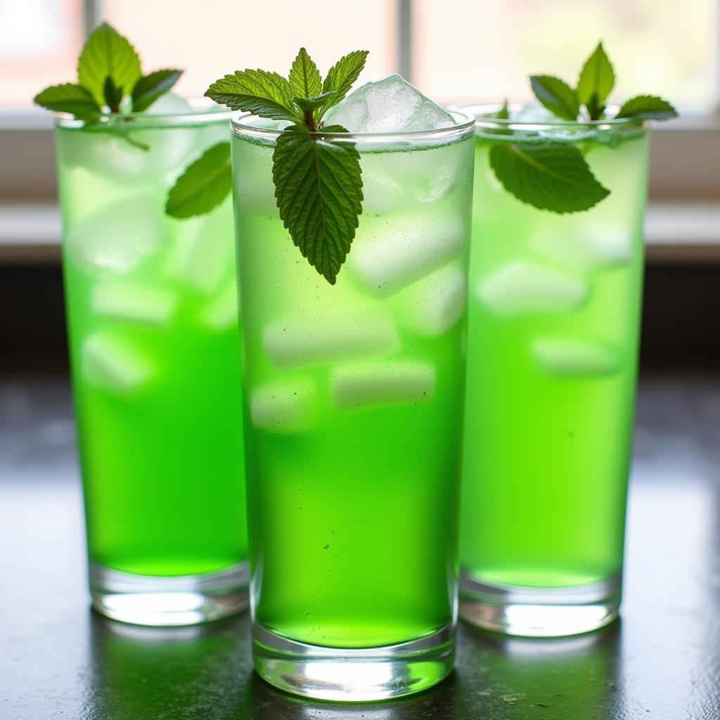 Refreshing Sugar-Free Mint Drinks